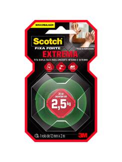 FIXA FORTE ESPUMA EXTREME 12X2 - UN - 3M