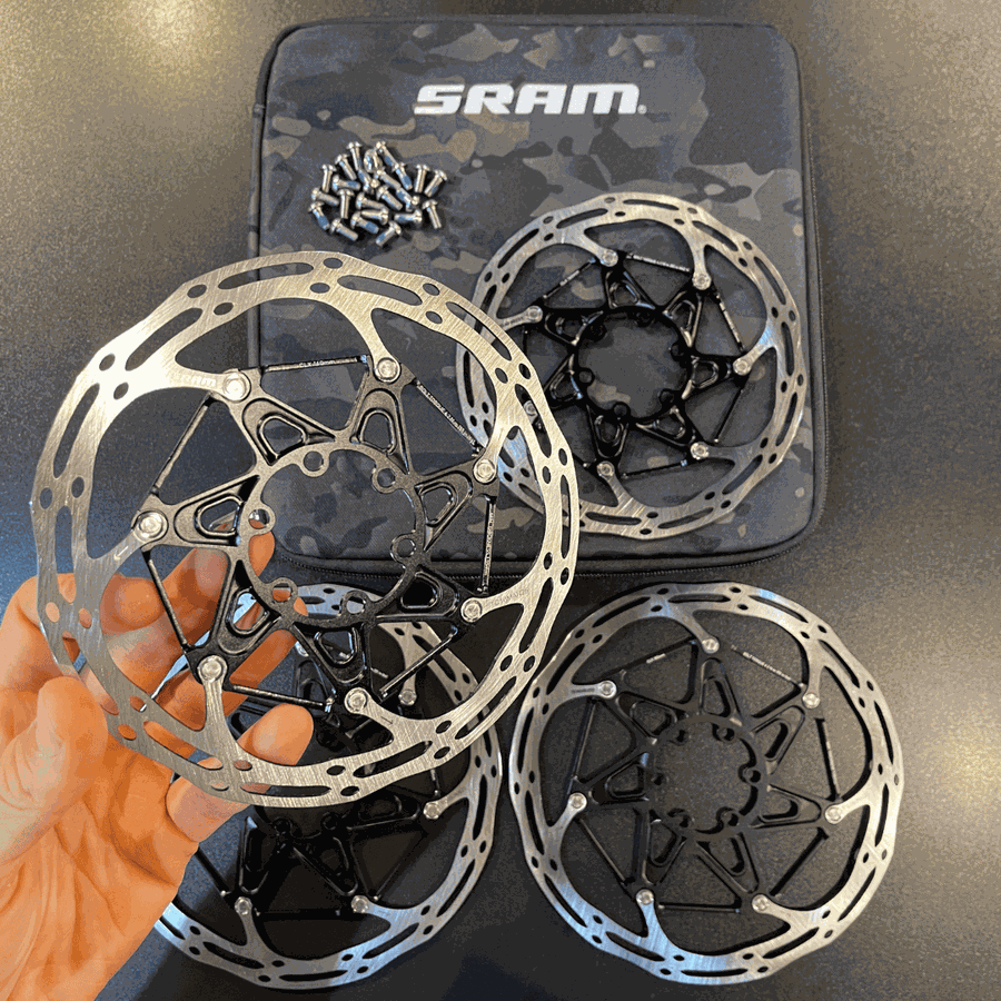 Par de Freio a Disco Sram Original Hidráulico Motive Ultimate 4 Pistões Kit Especial
