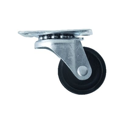 RODIZIO MESA ZINC PRETO 32mm 5629 ALIANCA