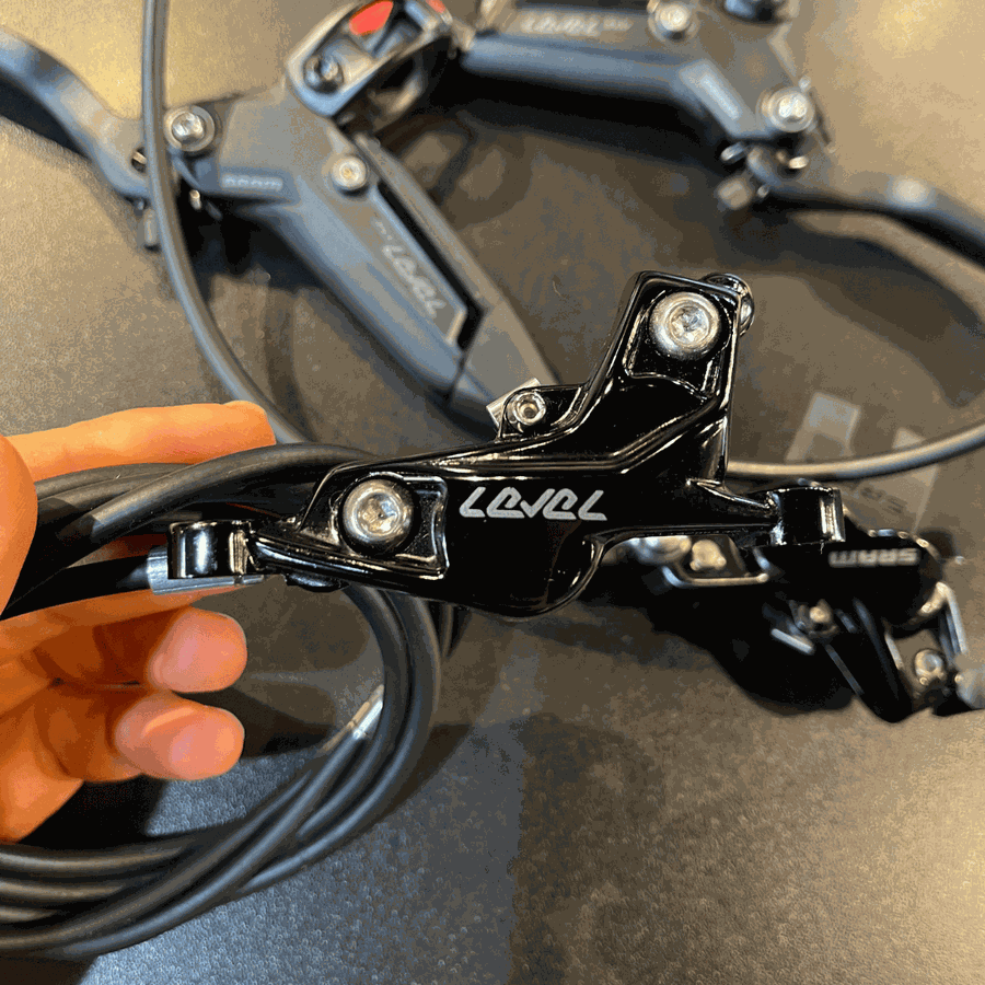 Par de Freio a Disco Sram Original Hidráulico Level Silver 4 Pistões