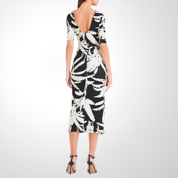 VESTIDO FORUM CASUAL ESTAMPADO