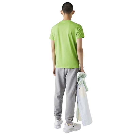 CAMISETA BÁSICA MASCULINA MANGA CURTA VERDE CLARO LACOSTE
