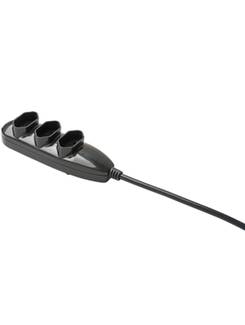 EXTENSAO ELETRICA 3 TOMADAS 10A 2P+T 5M - 3005 - PRETO - UN - INTELBRAS