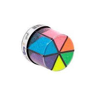 GLITTER SHAKER FASHION 60G C/6 CORES - GL0401 - UN - BRW