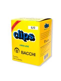 CLIPS GALVANIZADO N.6/0 C/220  - UN - BACCHI