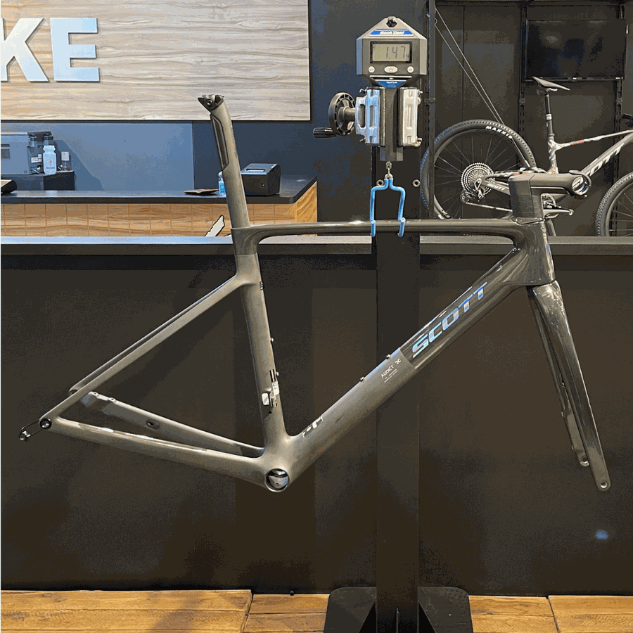Quadro SCOTT em Carbono ADDICT RC HMX preto carbono aparente