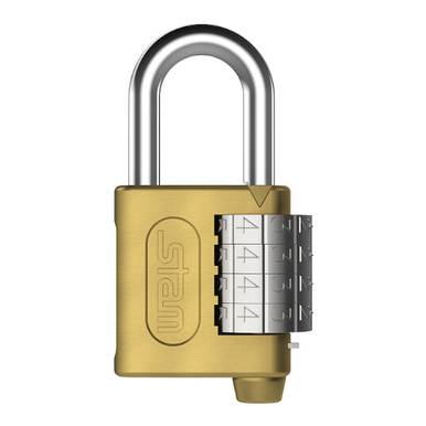 CADEADO COM SEGREDO STAM 40 MM LATONADO