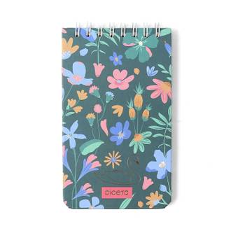 BLOCO ANOTACOES CLASSICO E 12X20 - PAUTADO / CISNE FLORAL - UN - CICERO