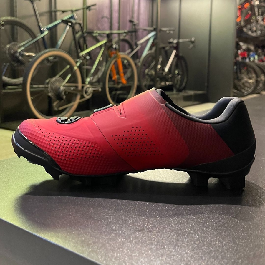 Sapatilha Shimano SH-XC702 MTB Carbon Vermelha