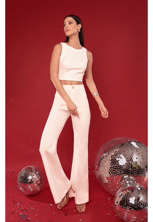 Calça Flare Limone