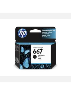CARTUCHO DE TINTA 667 PRETO 3YM79AB - UN - HP