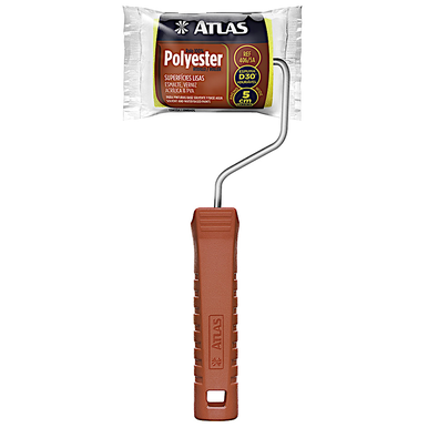 ROLO DE PINTURA EM ESPUMA ATLAS 05 CM C/SUPORTE