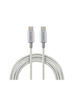 CABO USB C - USB TIPO C NYLON 1,5M - EUCC 15NB - BRANCO - UN - INTELBRAS