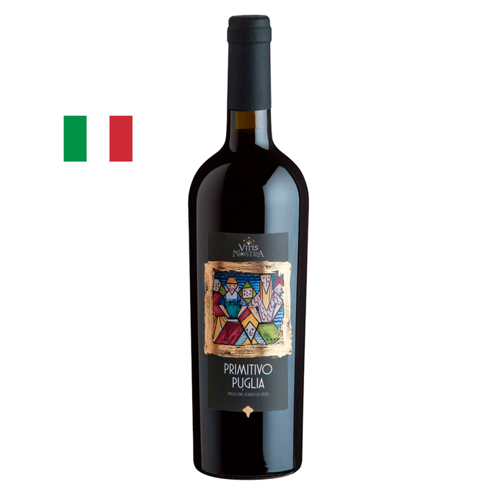 VINHO TINTO PRIMITIVO PUGLIA VITIS NOSTRA (750ML)-CASA PERINI MUNDO