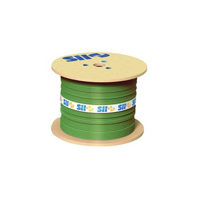 FIO CABO FLEX CARRET 750V 10,0mm VERDE SIL(350m)