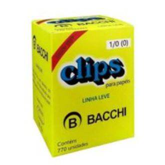 CLIPS GALVANIZADO N.1/0 C/100  - PCT 25 - BACCHI