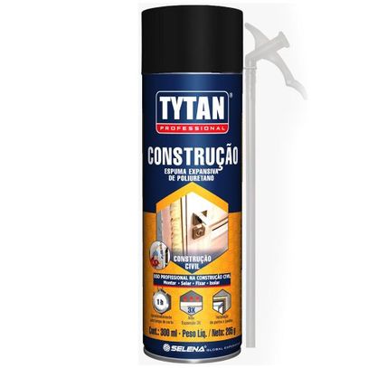 ESPUMA PU TYTAN CONSTRUCAO 300ml/205g
