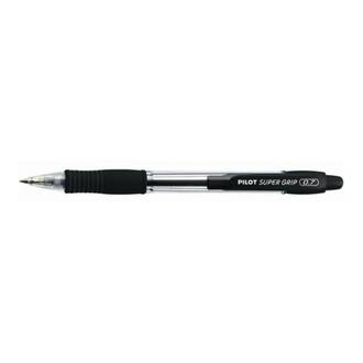 CANETA SUPER GRIP 0.7 0.7MM - PRETO - UN - PILOT