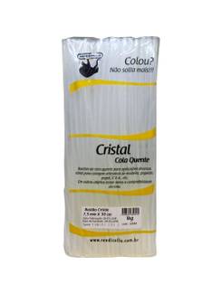 COLA TRANSPARENTE P/ PISTOLA FINO 1KG - 7,5X30 CM - 1KG - UN - RENDICOLLA