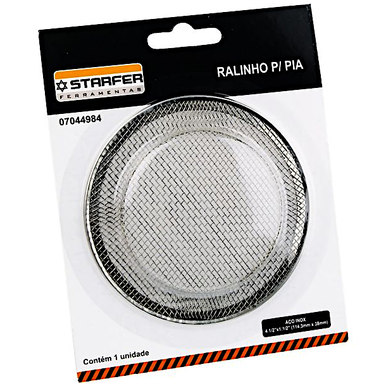 RALINHO CESTO PARA PIA INOX 4 1/2 STARFER
