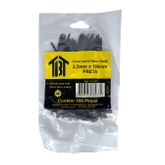 CINTA LACRE 2,5x100 PRETA NYLON PA66 TBT