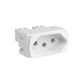 MILUZ MOD TOMADA NBR 10A BR S3B70340