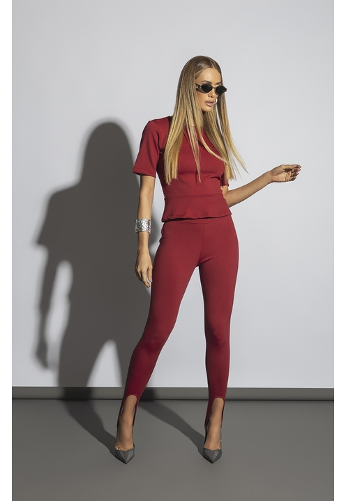 Blusa Thalia Vinho - 2