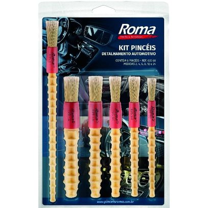 KIT PINCEL ROMA 635 60 AUTOMOTIVO CERDA SINT