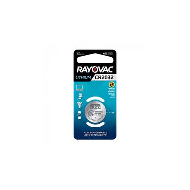BATERIA RAYOVAC MAX ALCALINA LITHIUM 3.0 V CR2032