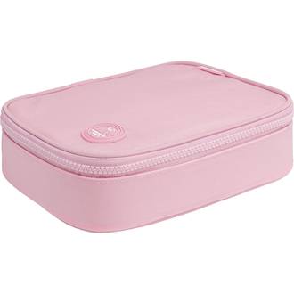 ESTOJO ESCOLAR BOX HAPPY 348635 - ROSA - UN - TILIBRA
