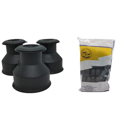 ISOLADOR ROLDANA PVC 48 S/PREGO NACIONAL