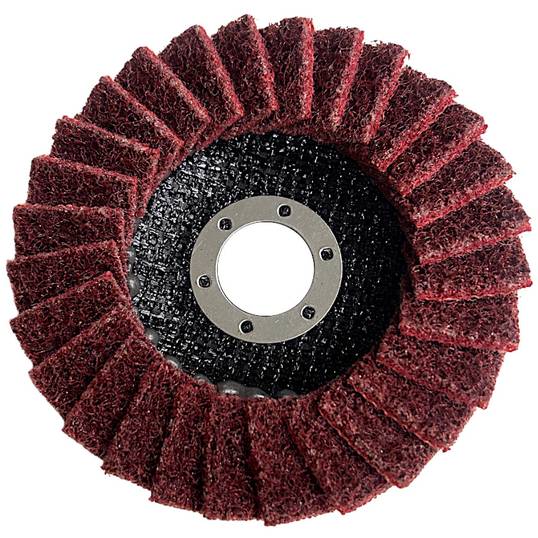 DISCO FLAP COM MANTA ABRASIVA 4.1/2´´ X 7/8´´ STARFER