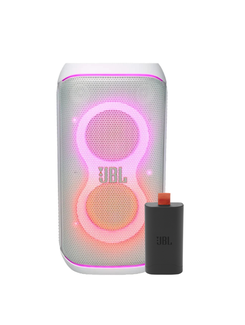 CAIXA PARTYBOX CLUB120 BRANCO (9166) + BATERIA 200 PARTYBOX - UN - JBL