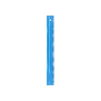 REGUA ACRILICA 30CM FULL  COLOR - 3115 - AZUL - UN - DELLO