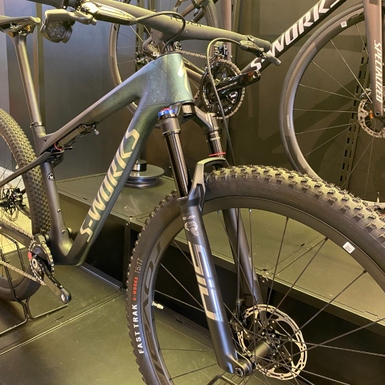 Garfo de Suspensão Rockshox Original Sid SL Ultimate Brain Preta de 100mm
