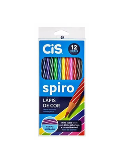 LAPIS DE COR SPIRO 448002 - 12 CORES - C/12 - UN - CIS