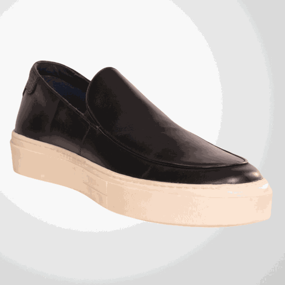 MOCASSIM MASCULINO PADRÃO COURO PRETO