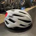Capacete Abus Stormchaser Branco Tropical