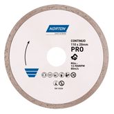DISCO DIAMANTADO PORC NORTON 110mm LISO
