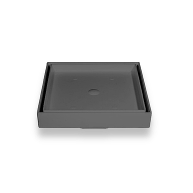 RALO INVISÍVEL ABS ESTRELA 15 X 15 CM CINZA