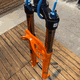 Garfo de Suspensão Fox Kashima Original 32 Laranja 100mm - 3