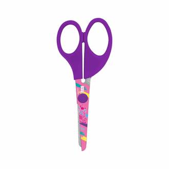 TESOURA ESCOLAR 13CM 683812 - BARBIE - CX 12 - TRIS
