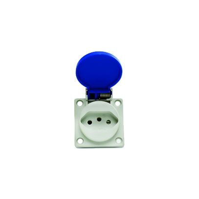 TOMADA EMB NEWKON 3P+T 16A 100/130V 4H AM N4044