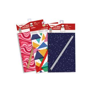 KIT SACO PARA PRESENTE C/1 CASUAL - 350307 - 25x37 - UN - CROMUS