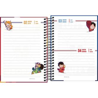 AGENDA ESPIRAL ONE PIECE M4 - DIARIA - 393878 - UN - TILIBRA