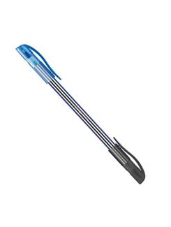 CANETA ESFEROGRAFICA BAZZE DOBLE - AZ/PT - UN - TRIS