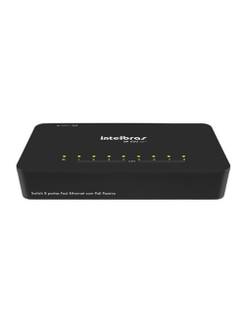 SWITCH 8 PORTAS - 10/100 MBPS SF800Q+ - UN - INTELBRAS