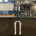 Garfo de Suspensão RockShox Sid Ultimate Flight Attendant 120mm Branca