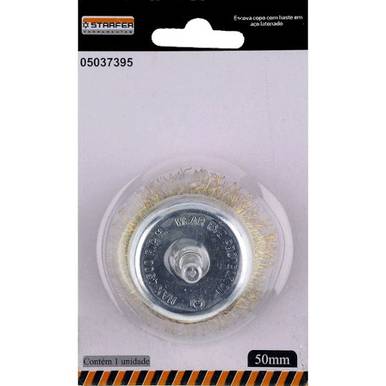ESCOVA DE AÇO STARFER COPO 50 MM REF. 5037395