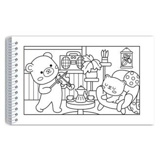 LIVRO DE COLORIR COMFY AND COZY - ROSA - UN - CIRANDA CULTURAL